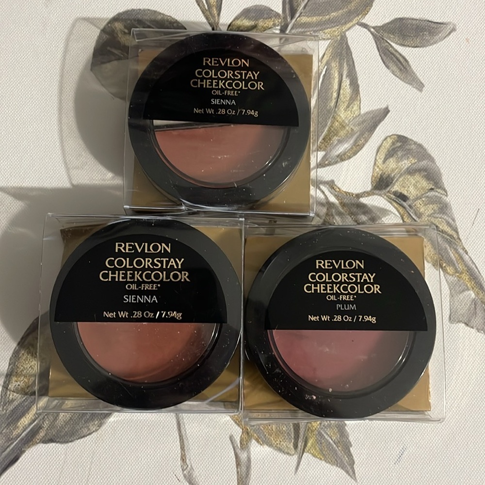 Revlon Colorstay cheekcolor oil free bundle